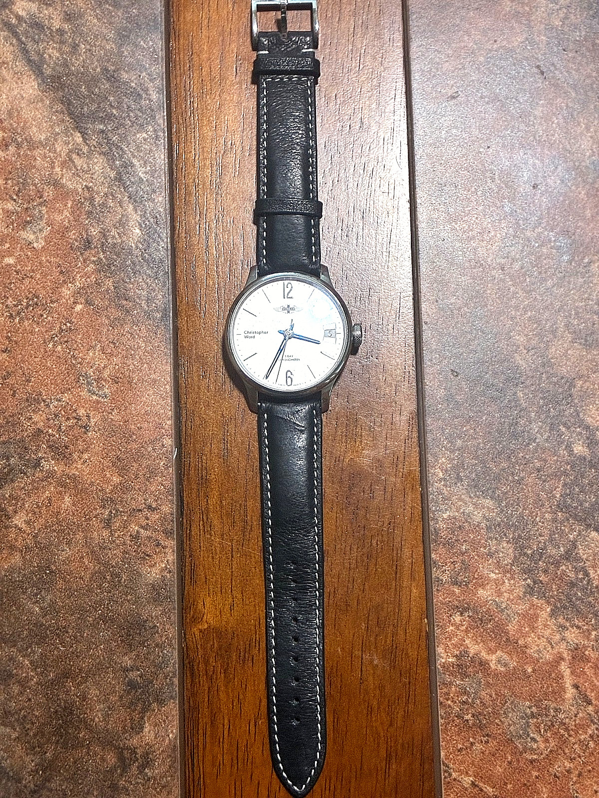 Christopher Ward C1 Morgan Chronometer COSC-Certified White Dial