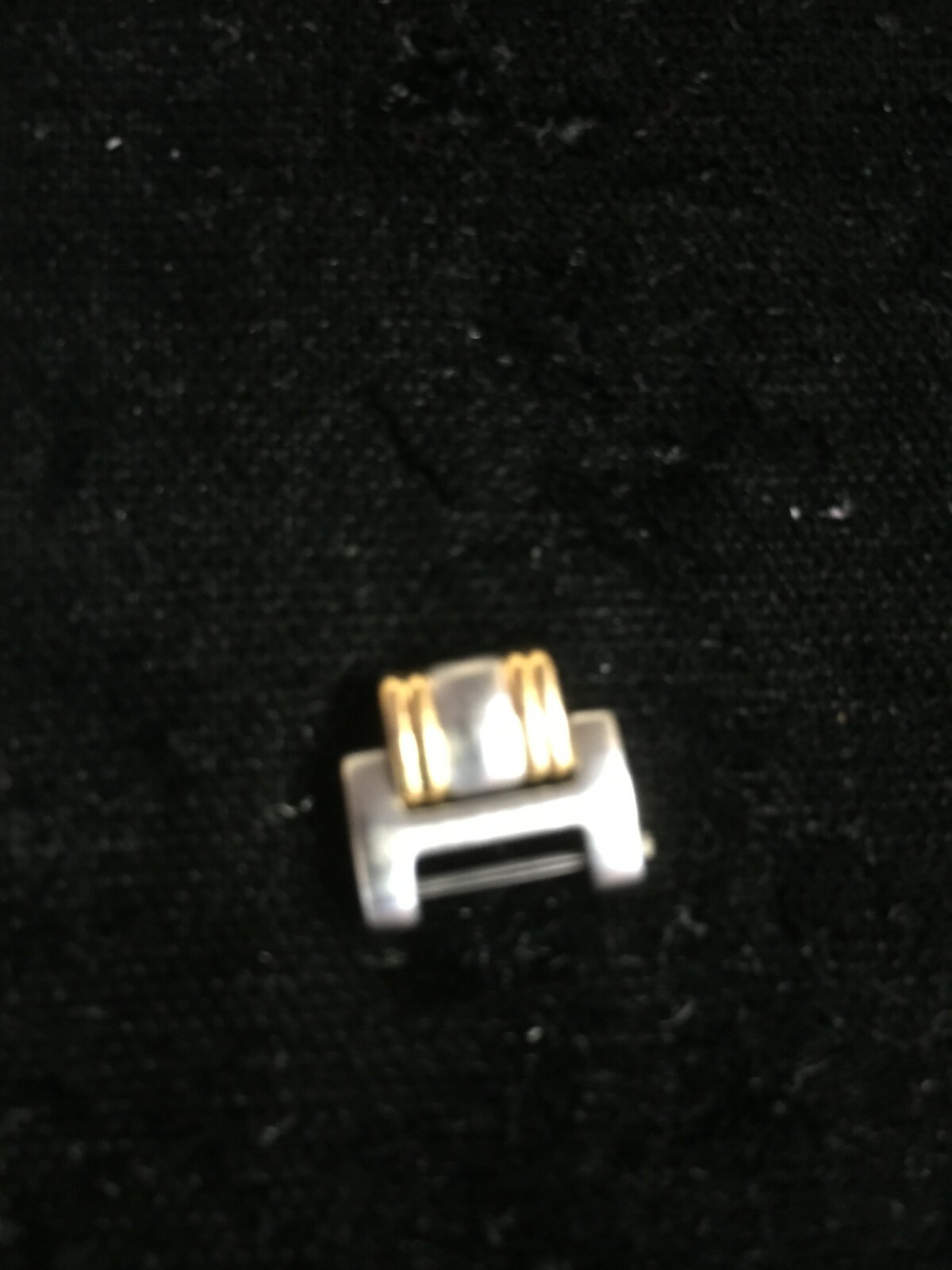 gucci 9040L extra link,two tone, lady size, 12mm