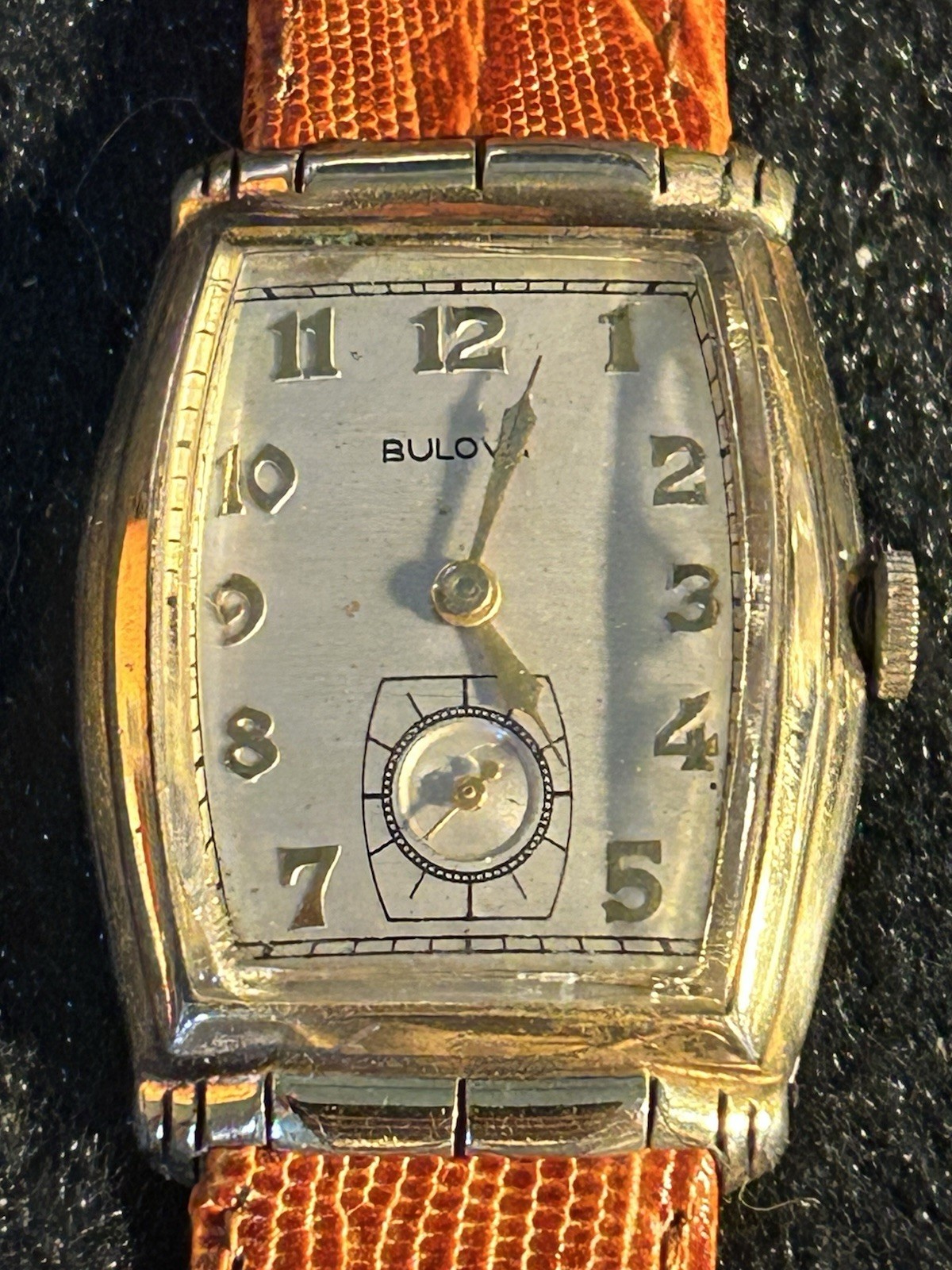 1940 Bulova Men’s Watch “Newton” 10K RGP.