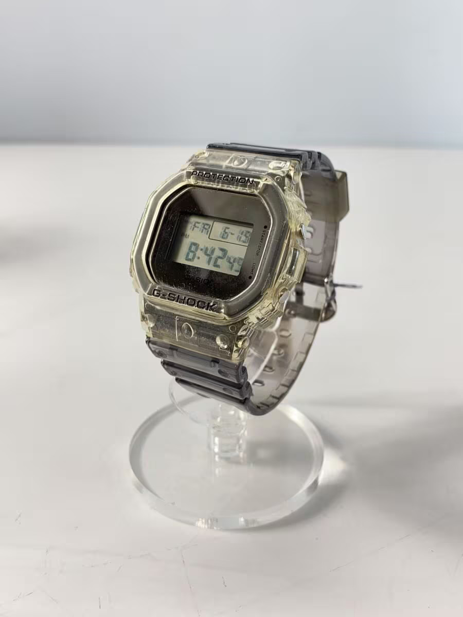 CASIO Quartz Watch G SHOCK Digital Clear