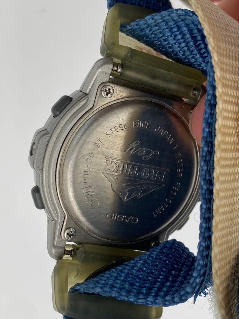CASIO PRO TREK Ley PRL-30 Triple Sensor Watch 【USED】