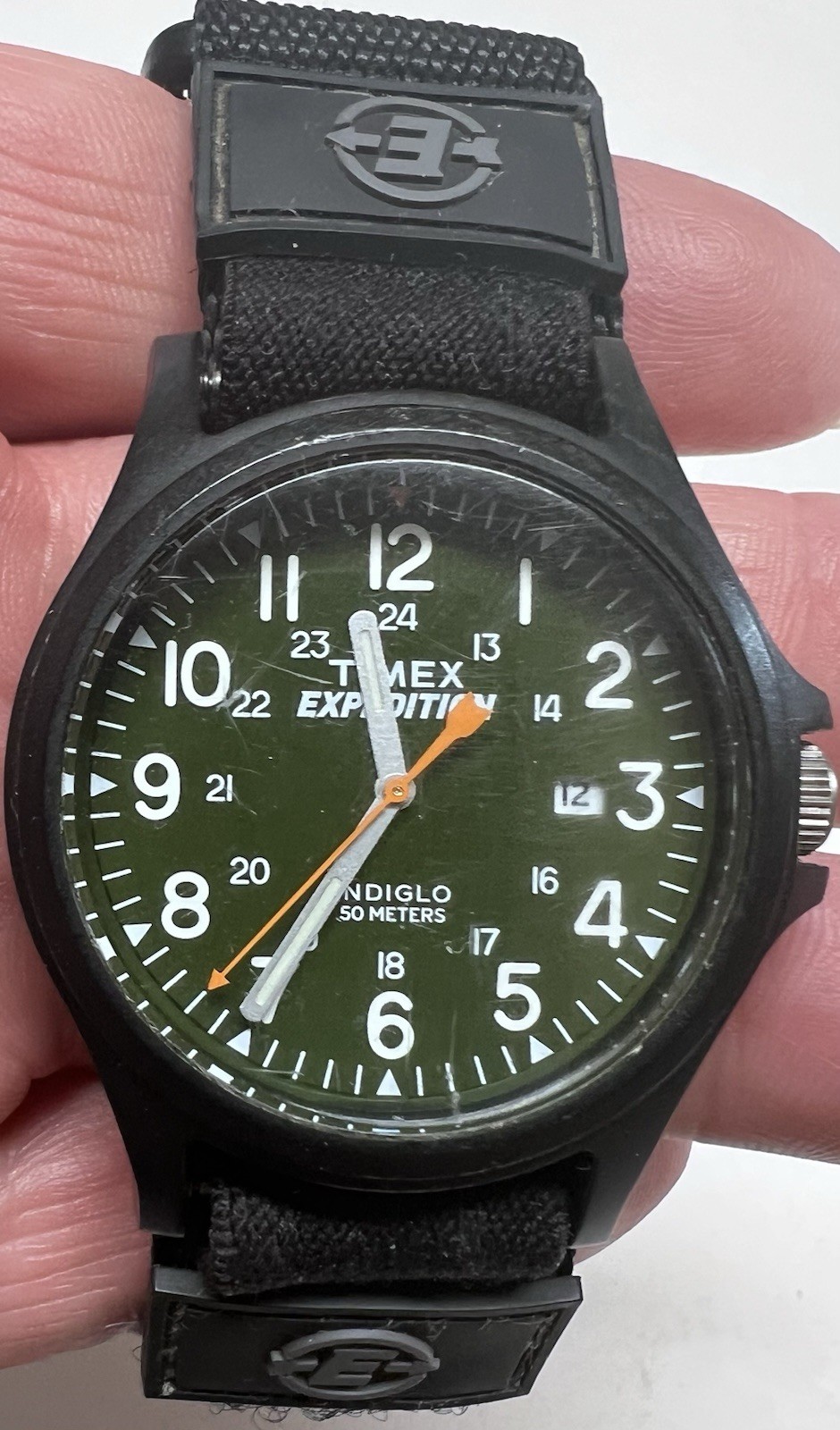 Timex Expedition Acadia Scout (40mm) Green Dial / Black Fabric Stap TW4B00100