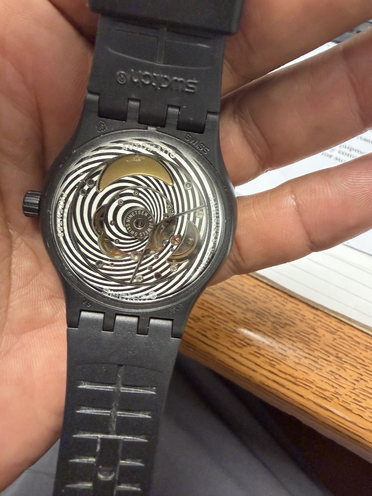 Swatch Sistem51 Black