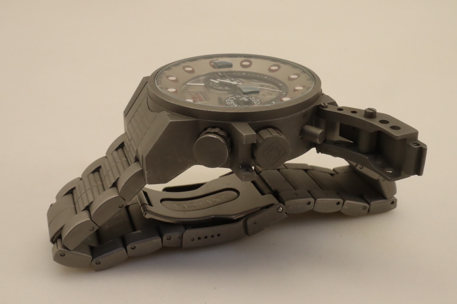 Invicta 18698 I-Force Bomber Chronograph Watch Gunmetal 50mm #162