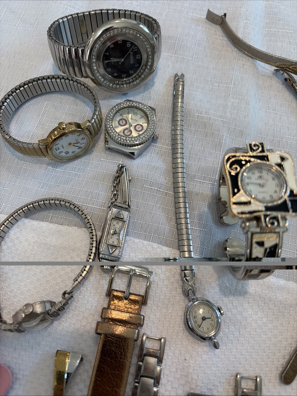 Vintage to Now Watch Collection Untested Items for Parts Repair & Wearable Lot