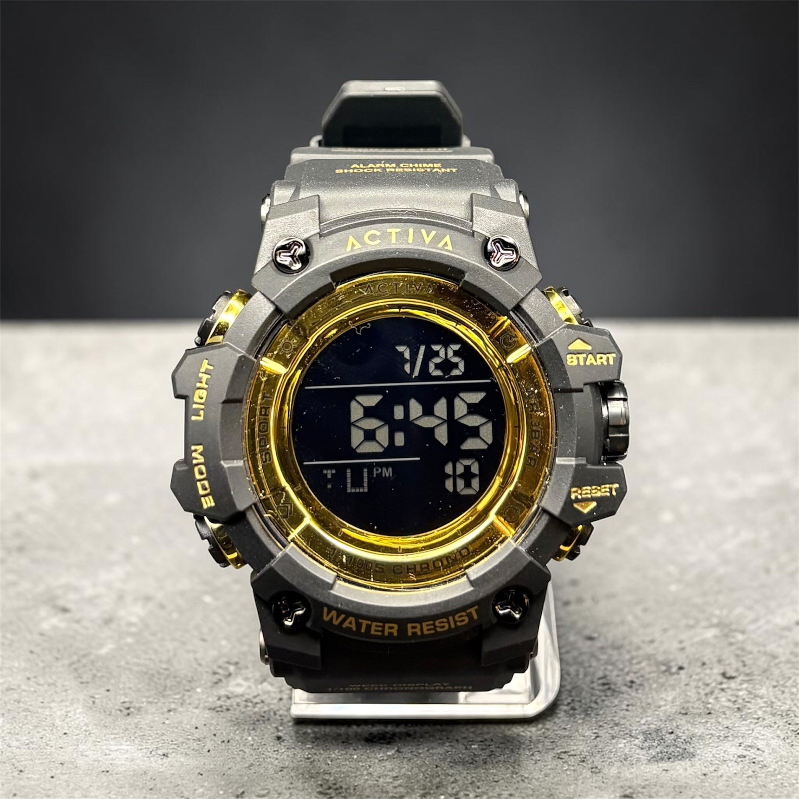 Activa Sync X Invicta Men’s Digital Watch – 50mm. Black (ACW8046-003)