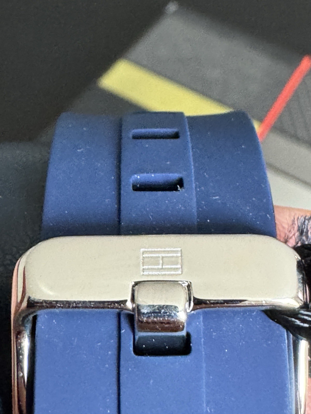 Tommy Hilfiger Ryan Silicone Strap Blue Dial Men’s Watch 1791991