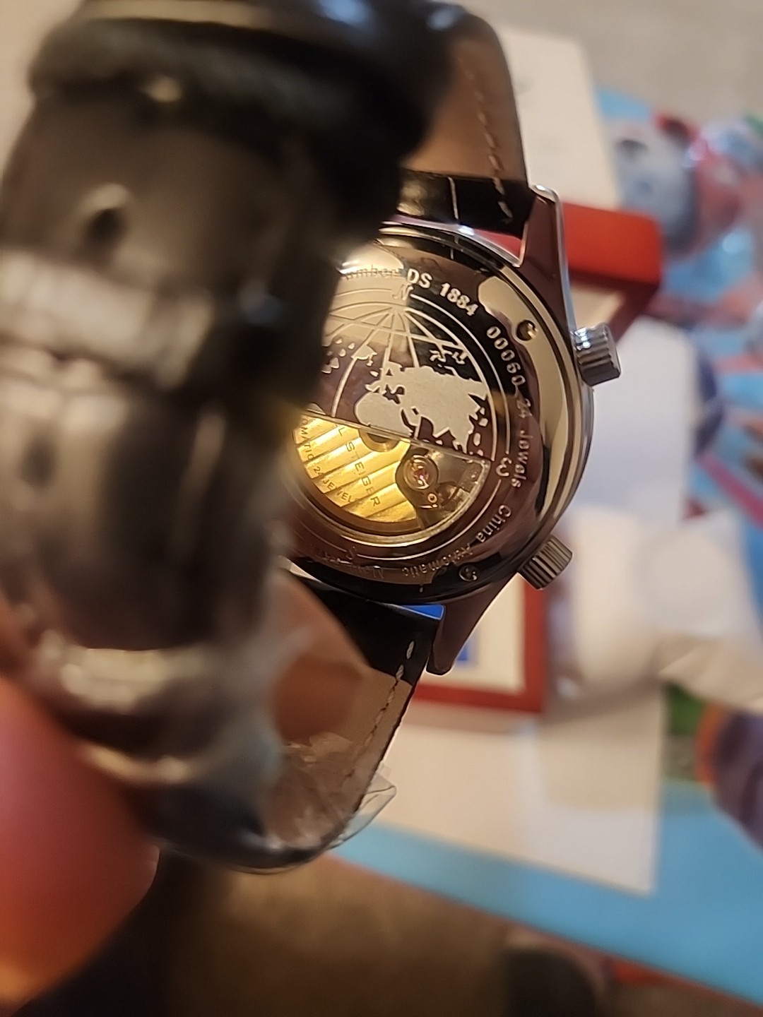 Daniel Steiger World Time 1884 24j Men’s Watch New In Box With Tags And Paper