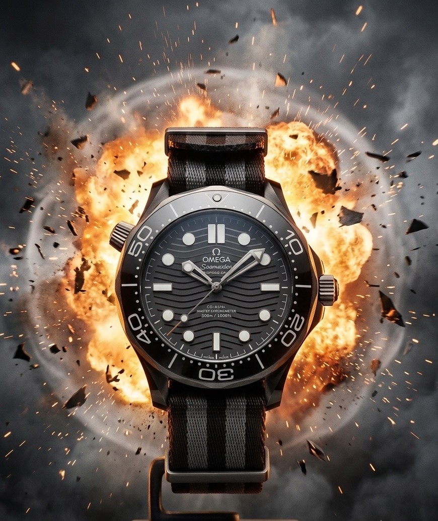 Omega Seamaster 300M Black Ceramic & Titanium 210.92.44.20.01.002 $10k MSRP