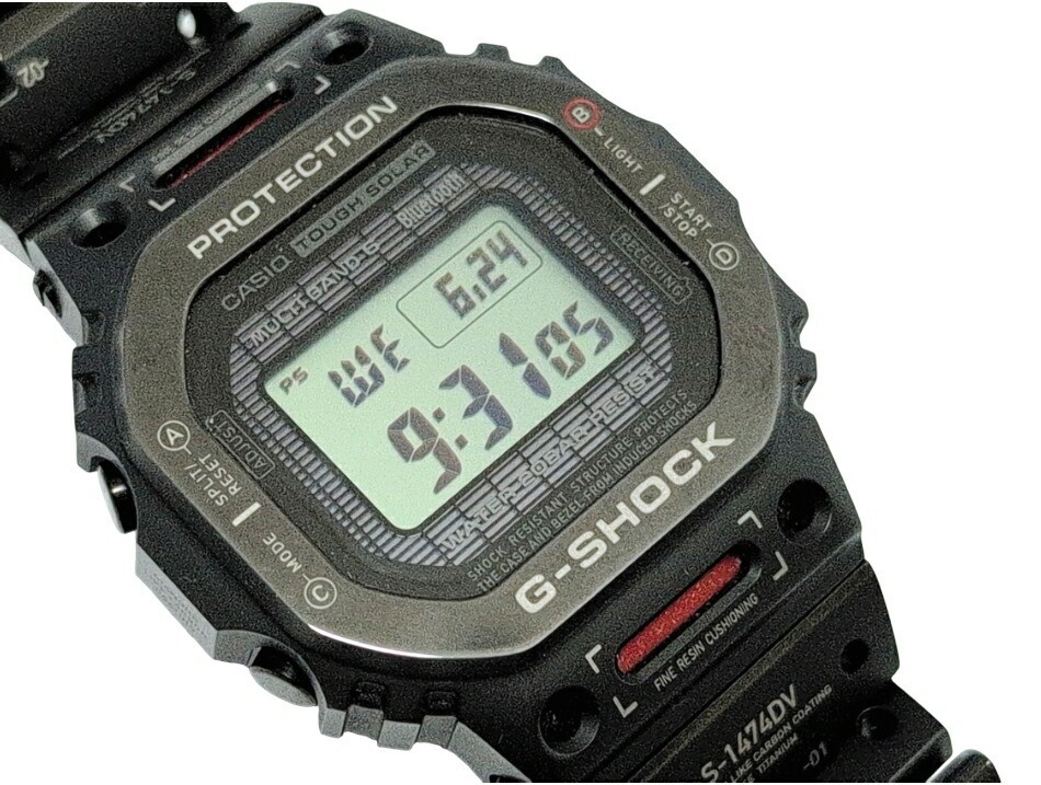CASIO G SHOCK FULL METAL GMW B5000 Model Black Gundam Used