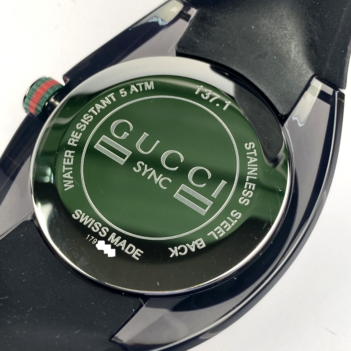 GUCCI Interlocking G Sync Watch YA137107A