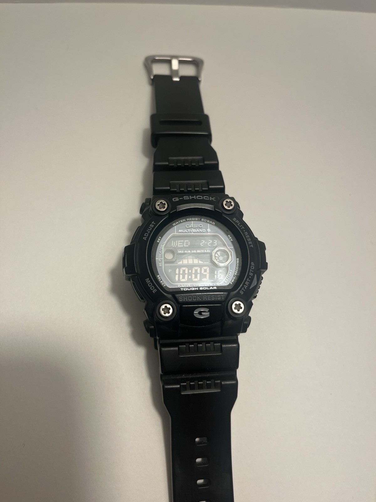 Casio G-Shock GW-7900B Mens Watch Black MultiBand 6 Tough Solar Atomic
