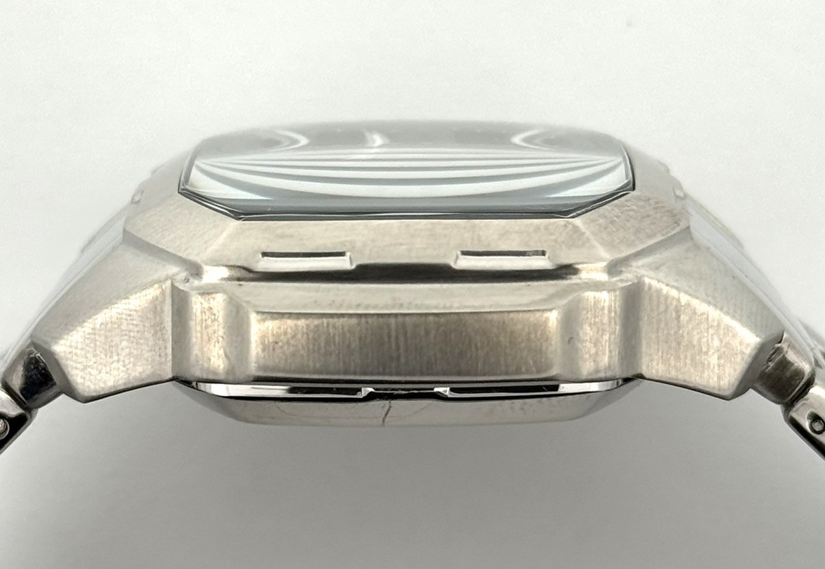 Bernoulli 0813M Dual Display Stainless Steel Men’s Watch (A1G013581)
