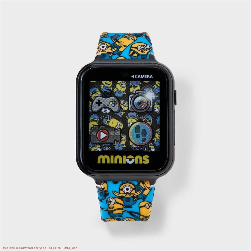 Boys’ Despicable Me Minions Interactive Smartwatch – Blue/Yellow/Black: Digit…