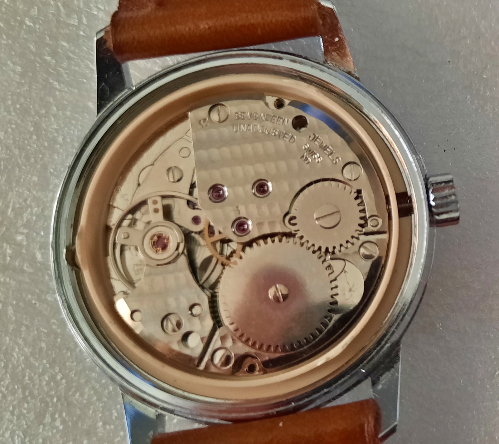 Cortebert Swiss watch Cal FE 140 working