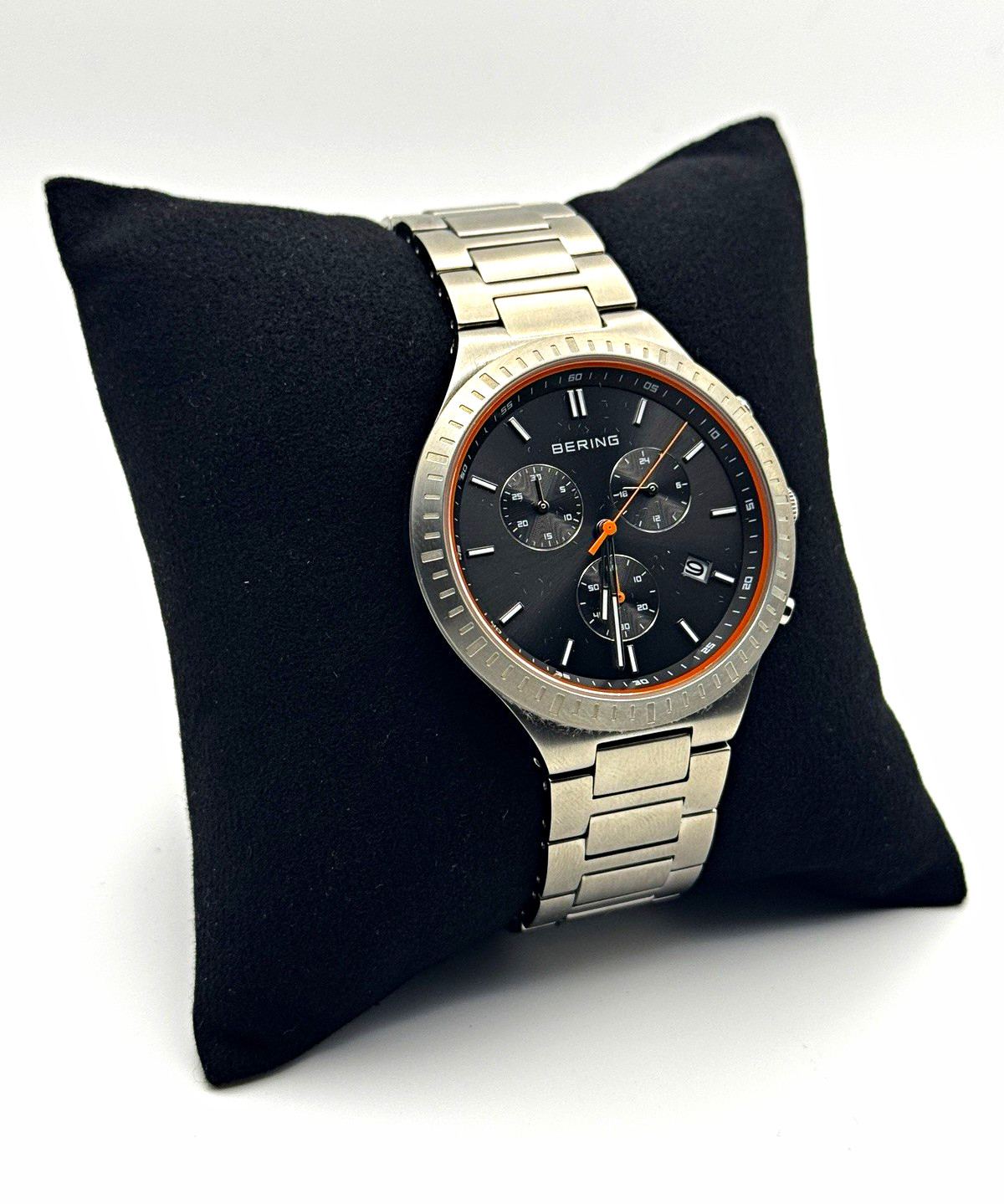 Bering Men’s Titanium Chronograph Watch 43mm 11743-709