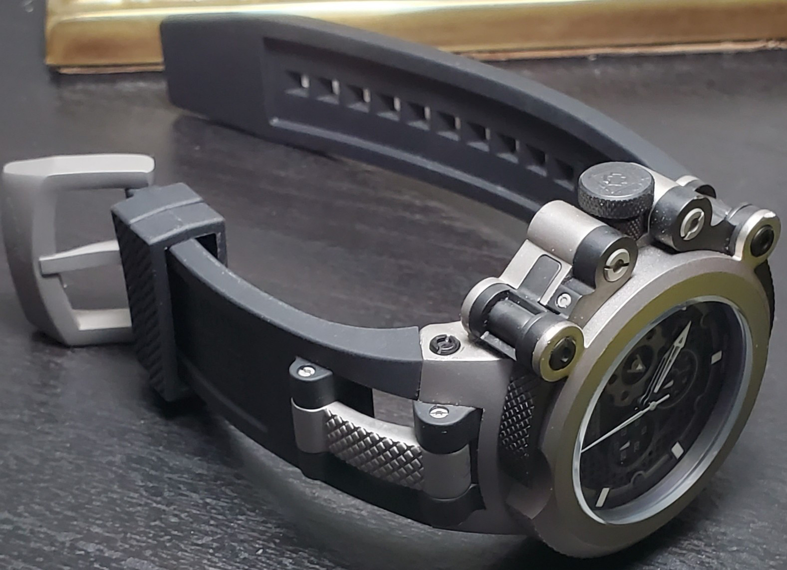 INVICTA COALITION FORCES TRIGGER MODEL No. 0956, 55mm, SWISS TITANIUM WATCH
