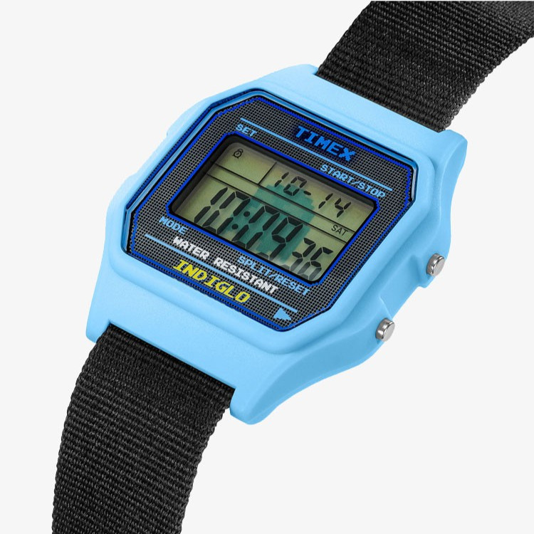 TIMEX x PAC-MAN Collaboration Classic Digital TW2V94100 Watch 34mm NICI Pouch