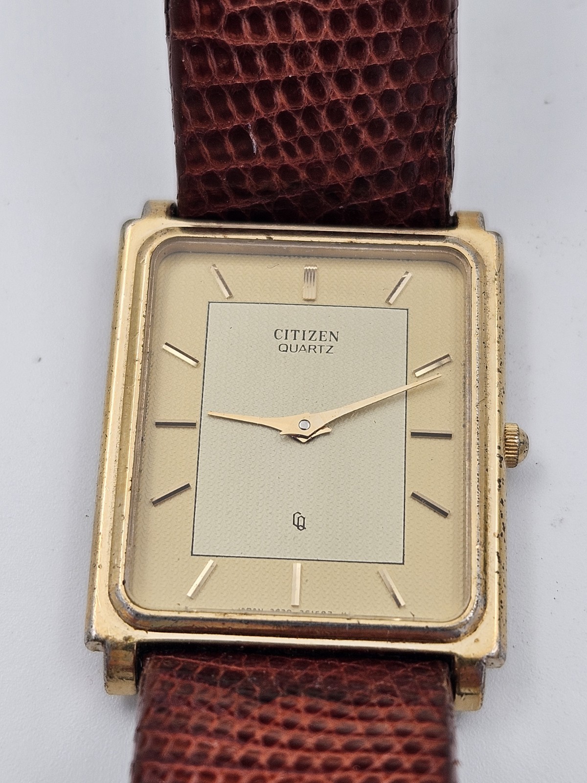 Citizen Quartz Watch 3620-953436 Vintage Japan Germany NEW BATTERY