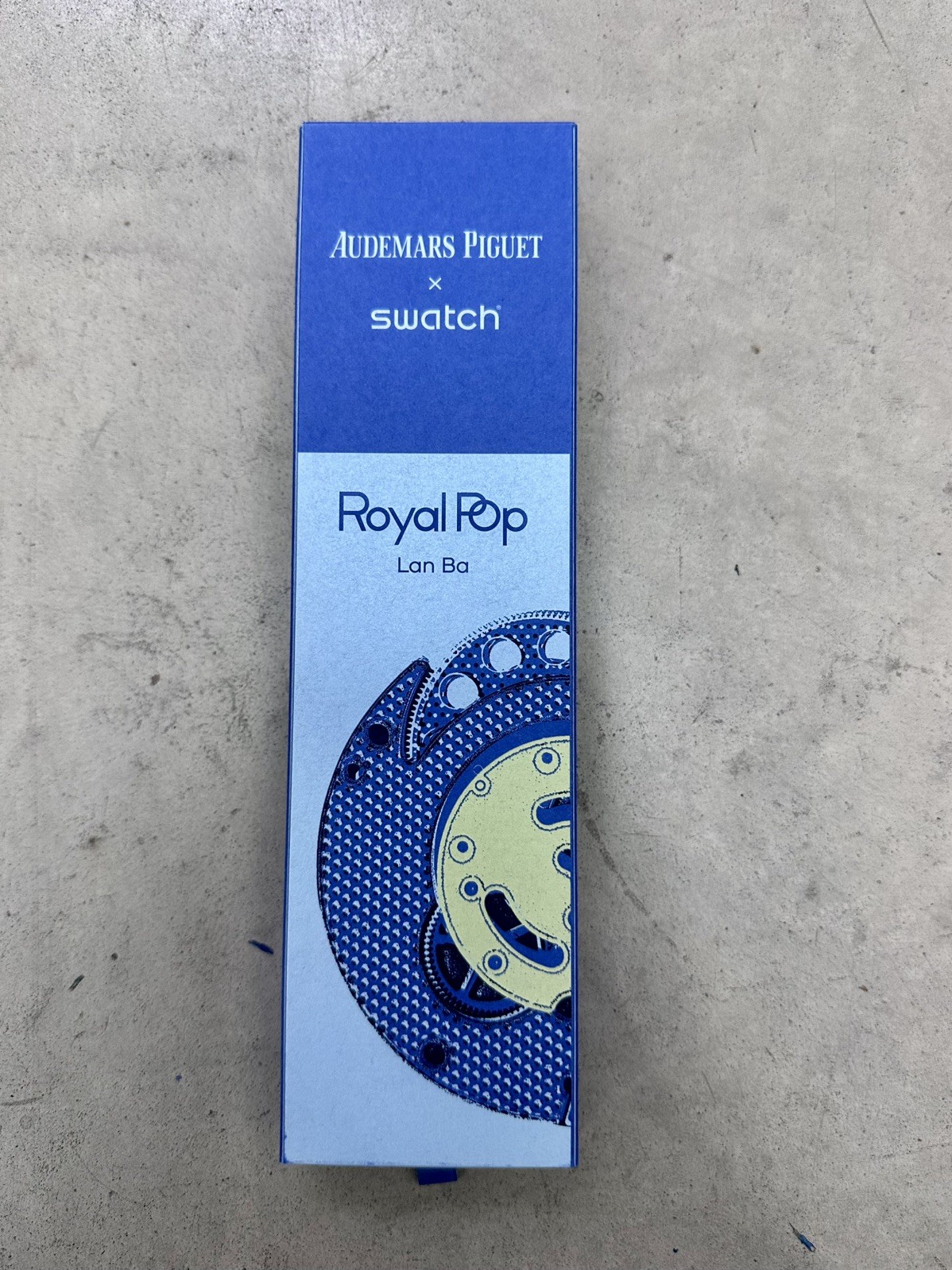 Swatch x AP Royal Pop ‘Lan Ba’ Watch Brand New With Original Receipt ⌚️