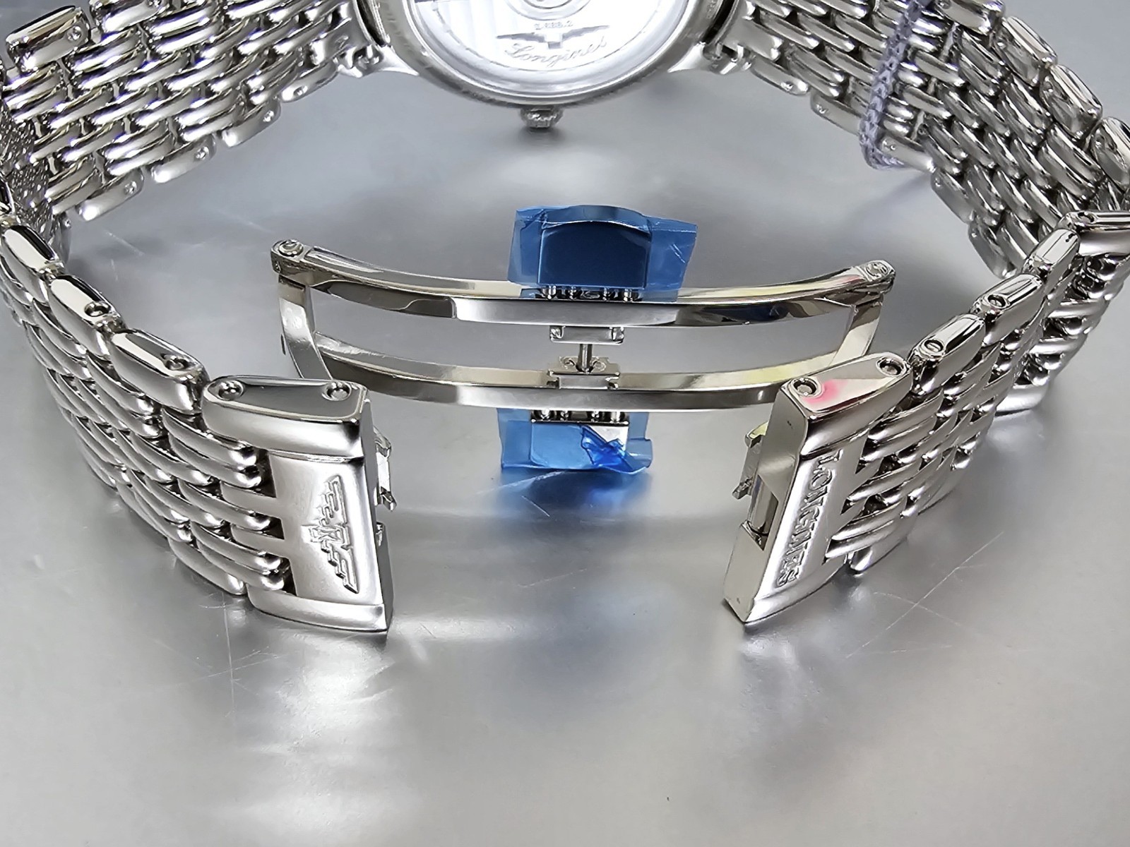 Longines Lyre Automatic 35MM Blue Dial SS Unisex Watch L4.860.4.92.6