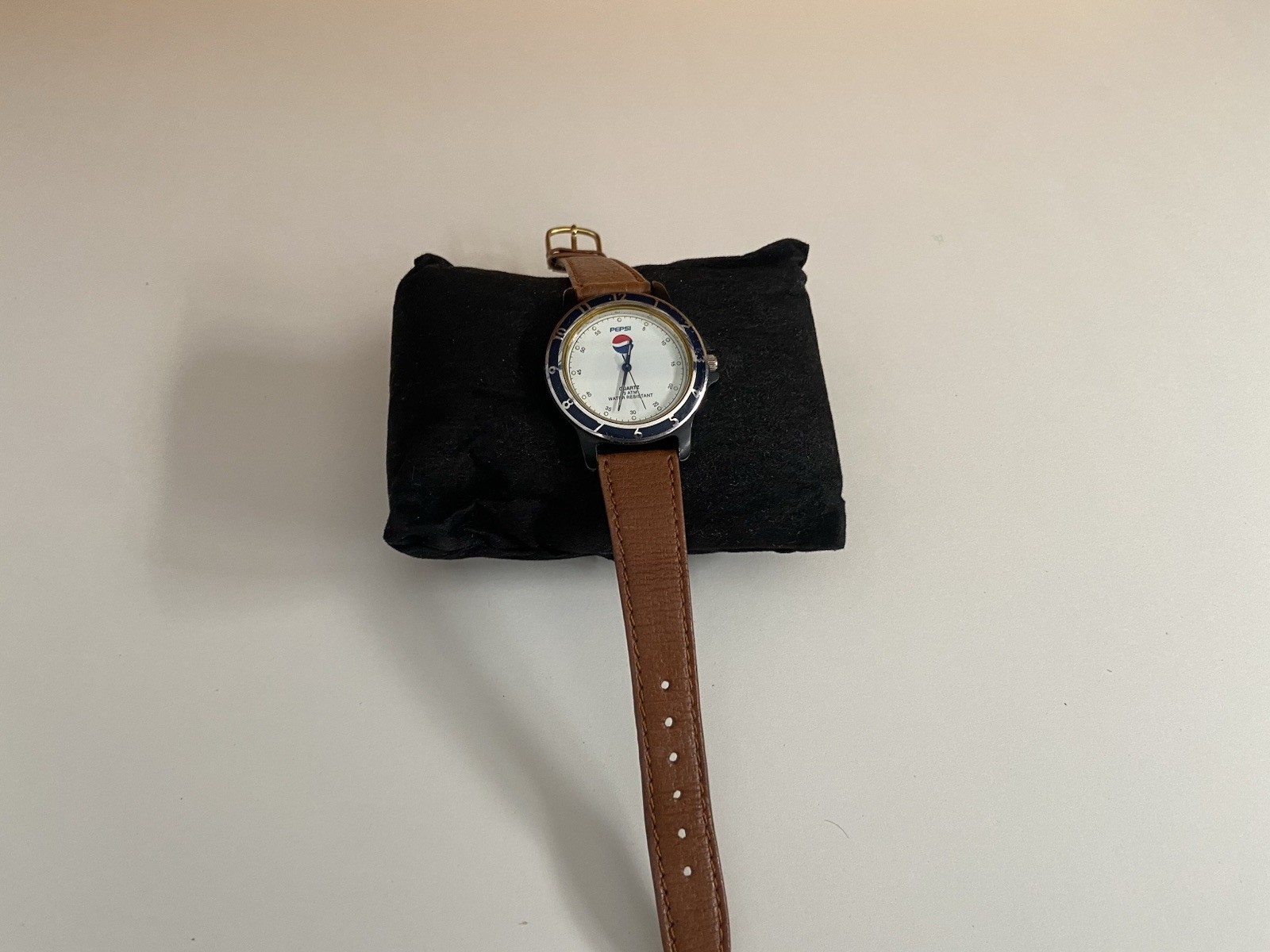 Nothing Else is a Pepsi Watch Works Great New Battery Leather Band Take A Look