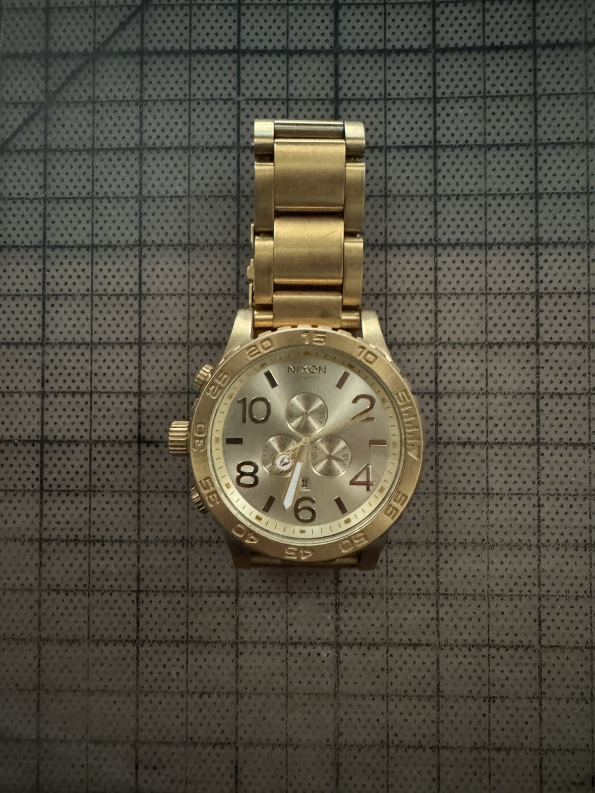 Nixon 51-30 Chrono Men’s Watch – Gold