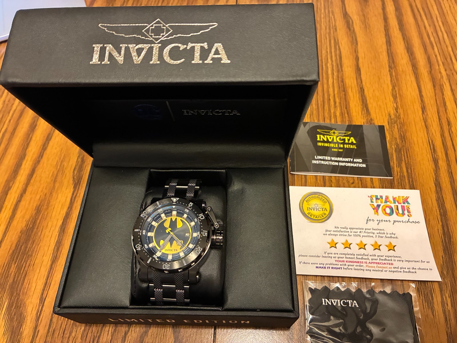 Invicta Limited Edition Batman Watch