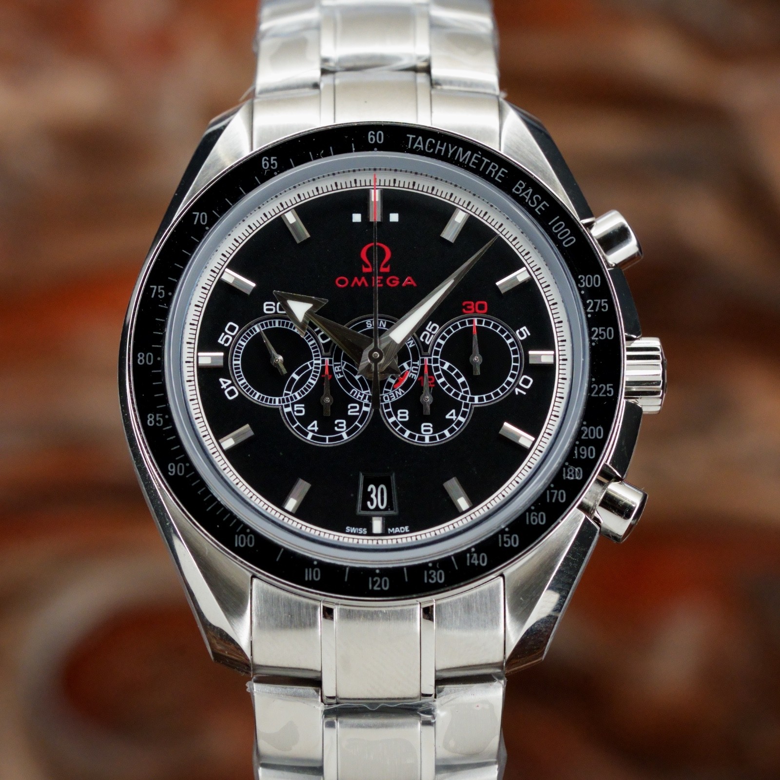 Rare Omega Speedmaster Broad Arrow Olympic 44mm 321.30.44.52.01.001 Complete set