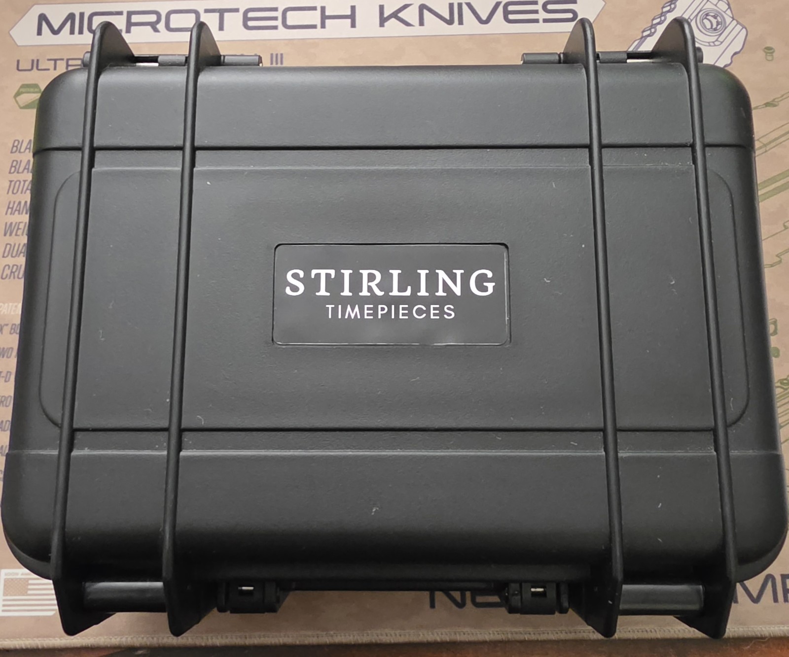 Stirling Brunt V1 Automatic Dive Watch – Black – Full Kit Rare Out of Production