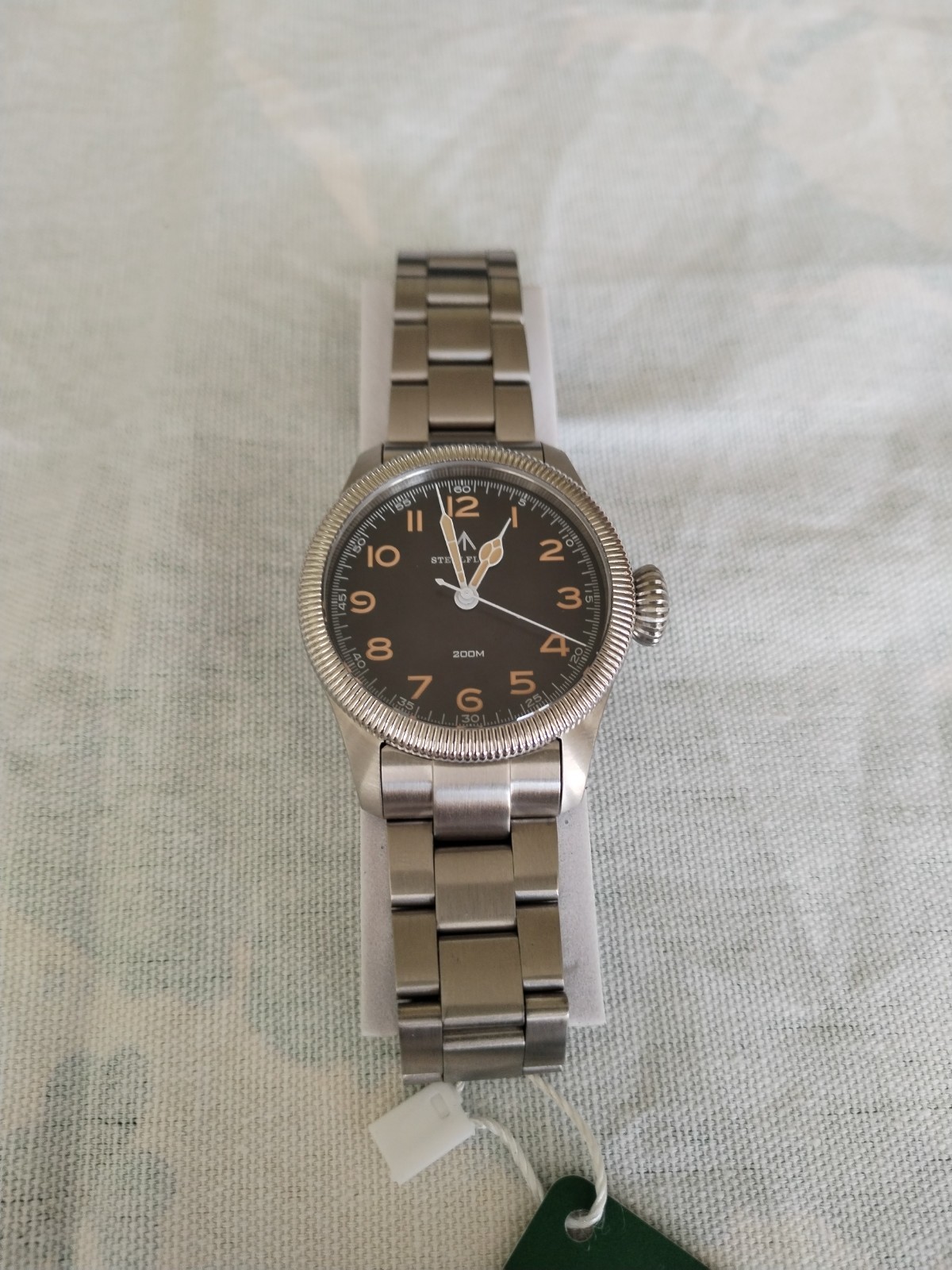 Steeldive – Steelflier Quartz Pilot Watch With Sapphire Crystal.