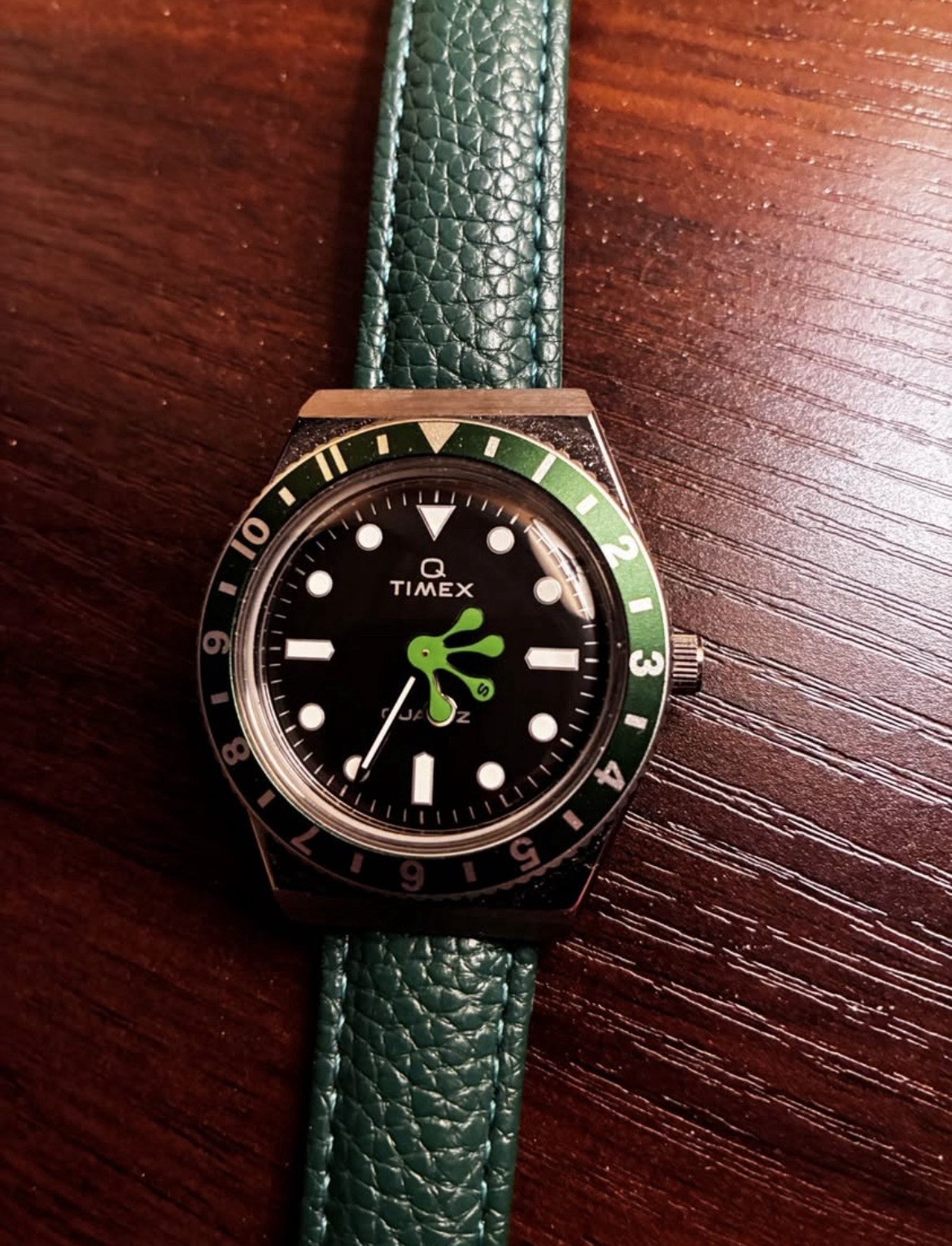 Timex X seconde/ seconde Kermit. IFYYK FULL KIT 2 bands and box !