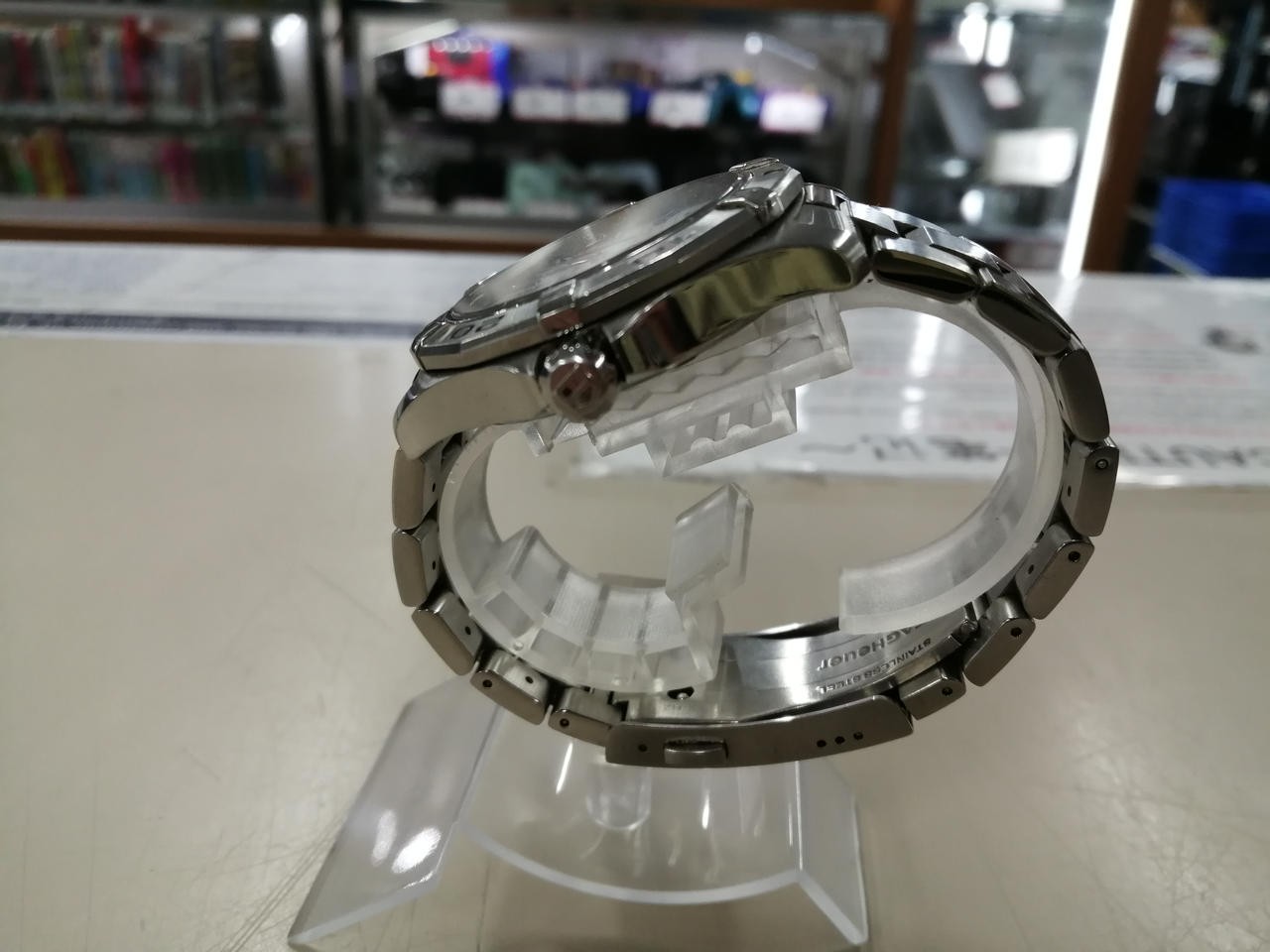 Tag Heuer Wap2011 Automatic Watch 30ATM 300m Water Resistant Used