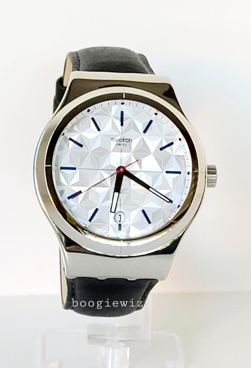 SWATCH, SWISS MADE AUTOMATIC, MEN’S SISTEM PUZZLE WATCH, YIS408 NIB