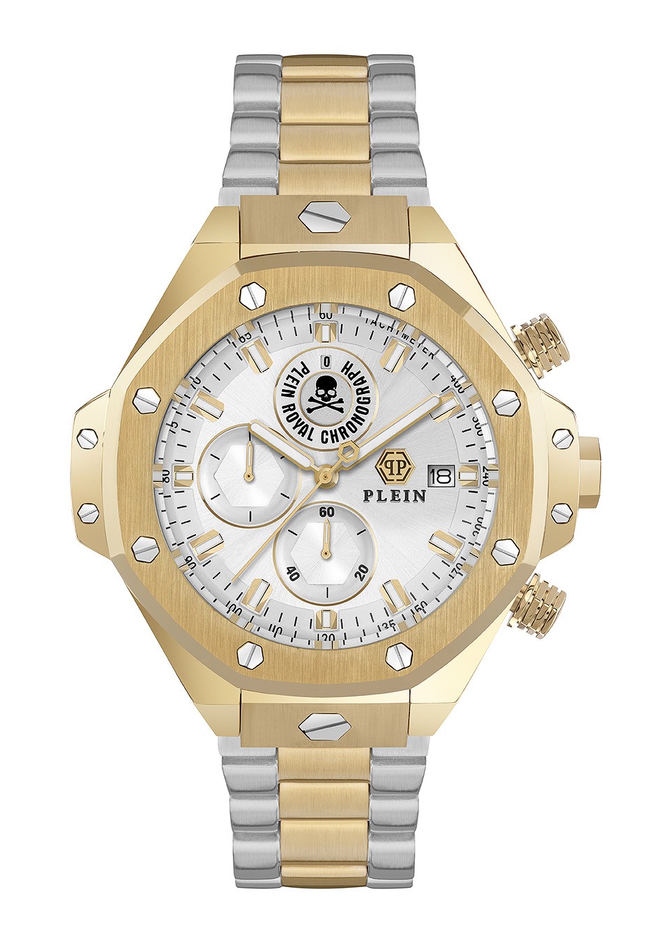 Philipp Plein Multicolour Mens Chronograph Watch Plein Chrono Royal PWLFA0525