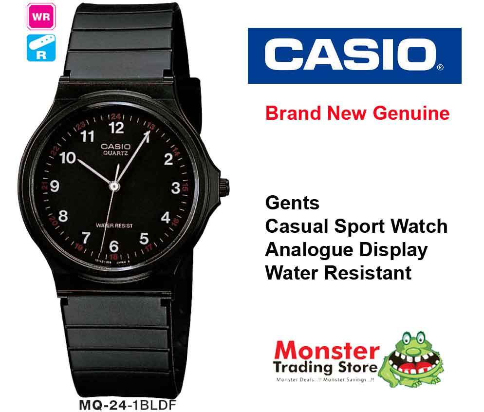 CASIO WATCH MQ24 MQ-24-1BLDF MQ-24 12 MONTH WARRANTY AUSSIE SELLER