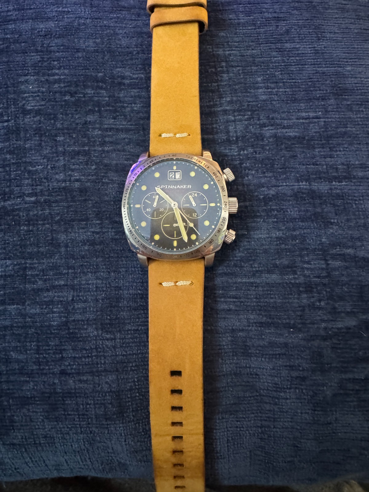 Spinnaker Hull Stainless Steel 42mm Japanese Quartz Wristwatch