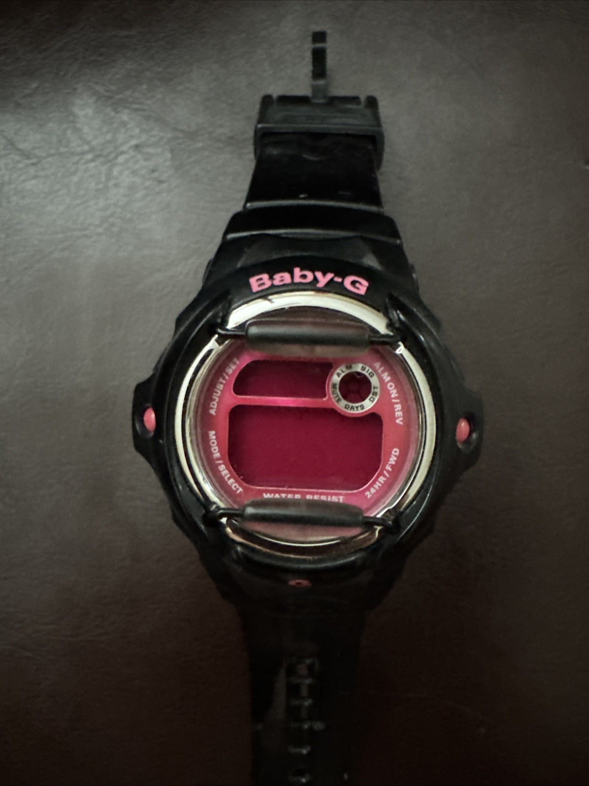 Baby G Shock Women’s Black And Pink Watch
