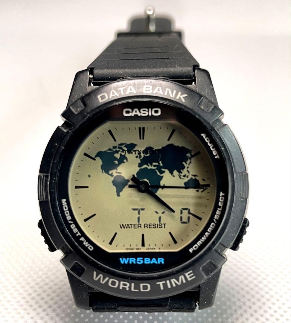Price reduced! CASIO DATA BANK WORLD TIME ABX-20