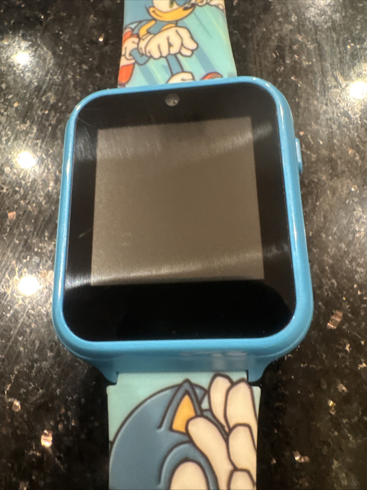 Sega Sonic The Hedgehog Interactive Kid’s Watch Blue Accutime Camera Games Video