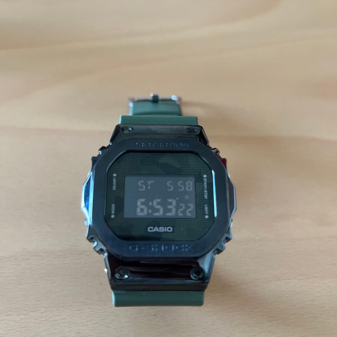 CASIO G SHOCK digital wristwatch GM 5600B without box and manual