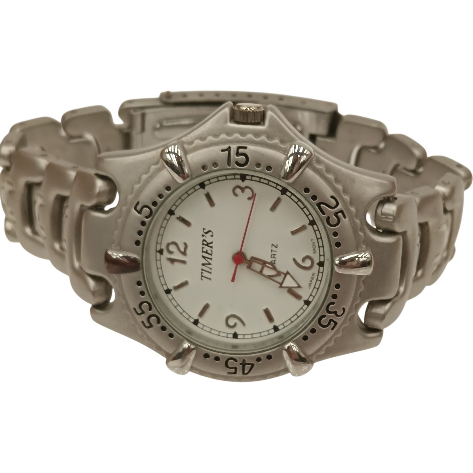 Timer’s Quartz Wristwatch Stainless Steel Spares and Repairs Bracelet Preloved