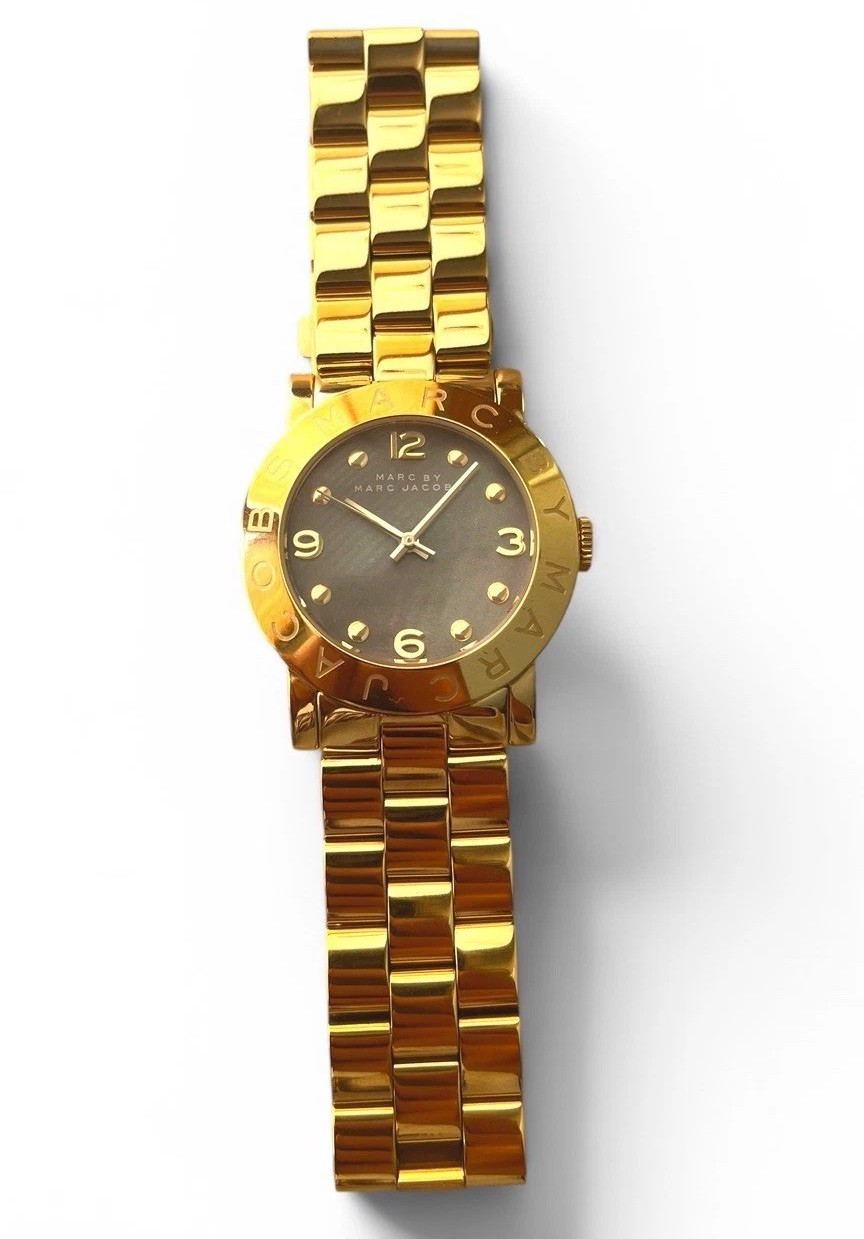Marc by Marc Jacobs 3773 Gold Tone Black Dial Women’s Quartz Bracelet Watch