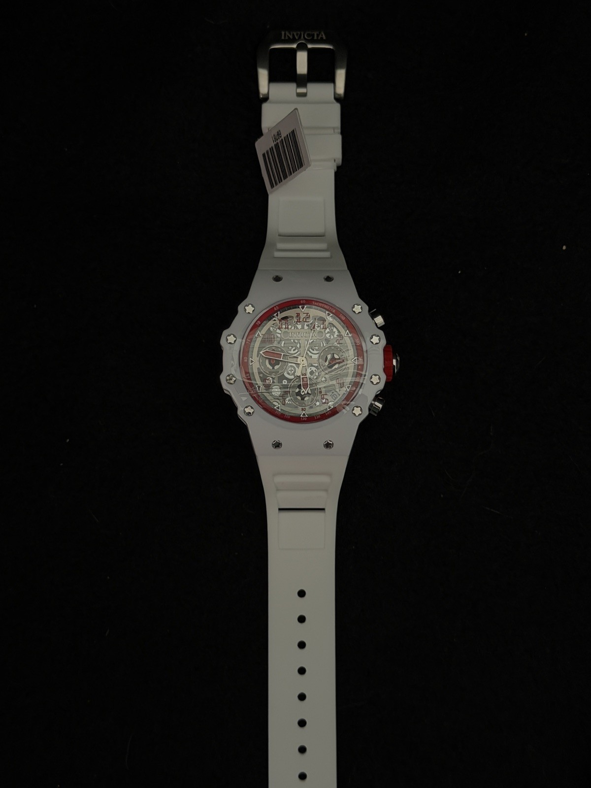 Invicta Racing Collection Bundle Valxor Valyron |White & Red Racing Chronographs