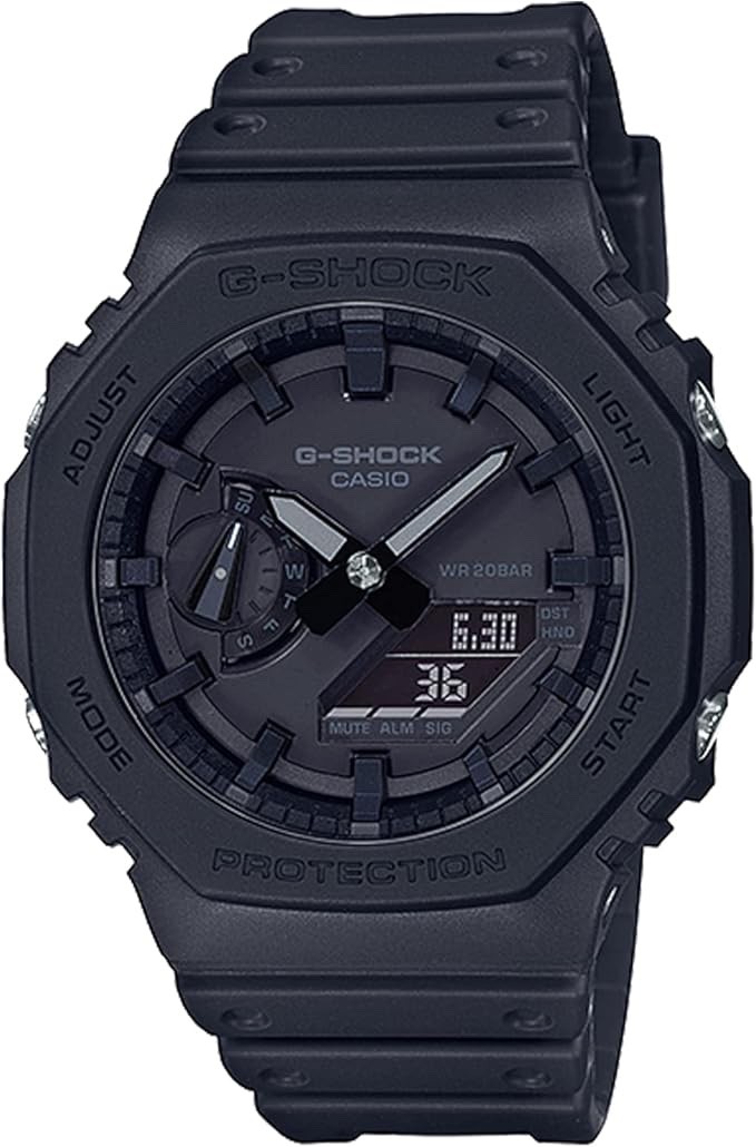 Casio G-Shock GA-2100-1A1JF CasiOak All Black Japan Model New