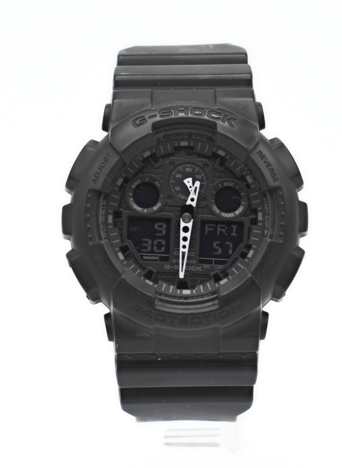Casio G-Shock GA100-1A1 All Black Digital Men’s Wrist Watch