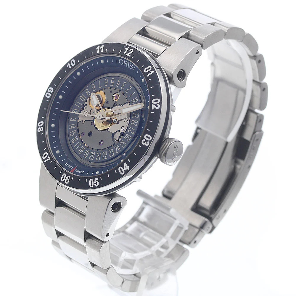 Oris Williams F1 Team Skeleton Engine 733-7613 TO317894