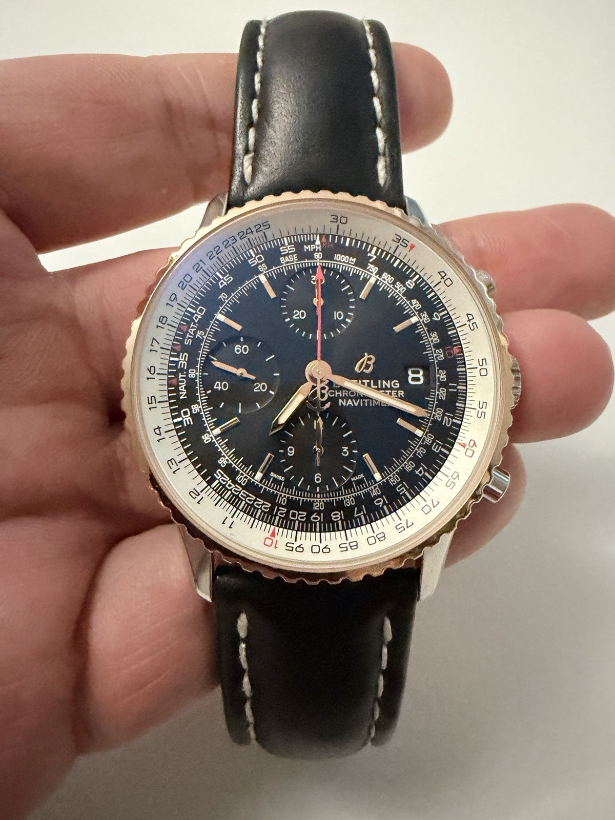 Breitling Navitimer Chronograph 41mm Rose Gold/Stainless REF: U13324211B1X2