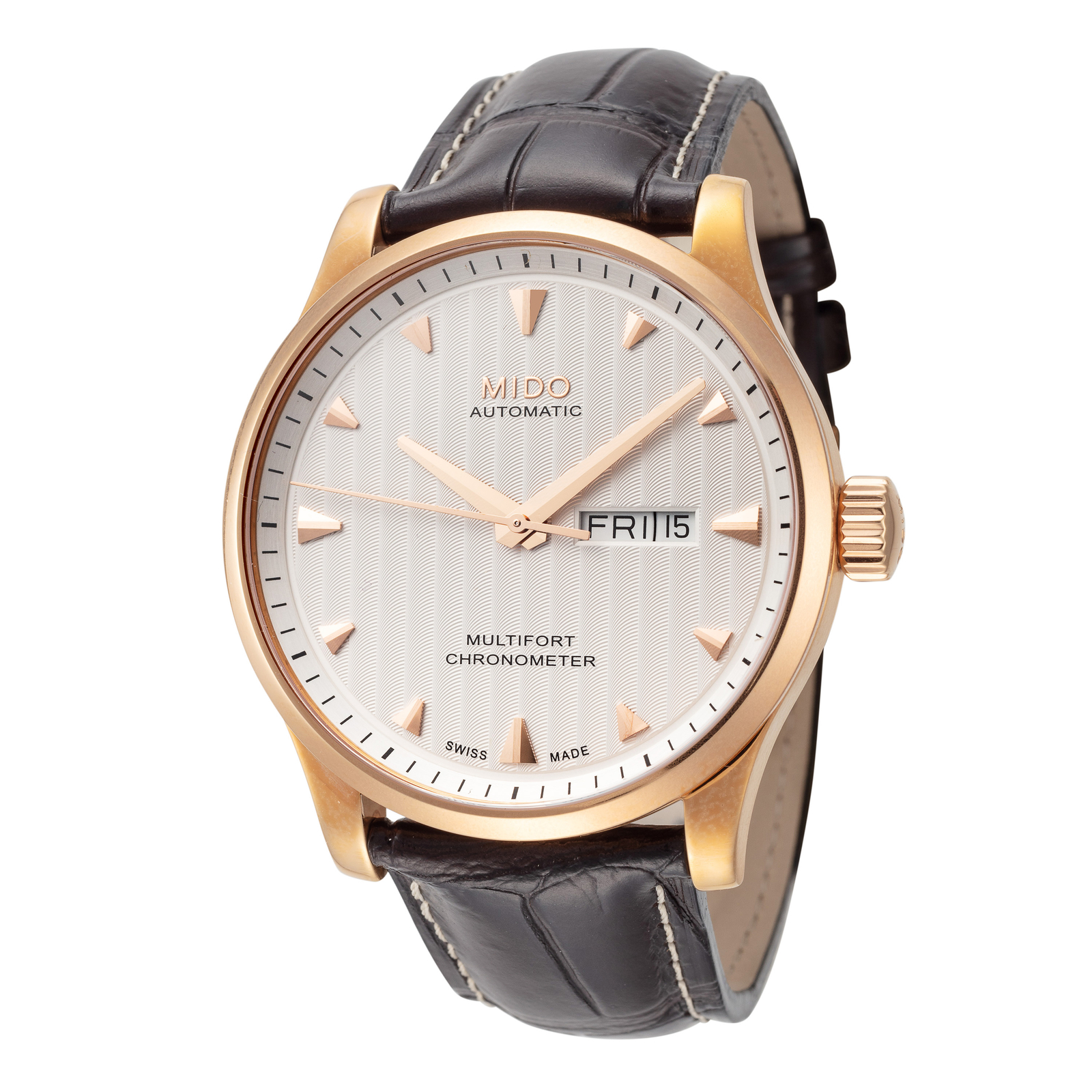 Mido Men’s Multifort 42mm Automatic Watch M0054313603100