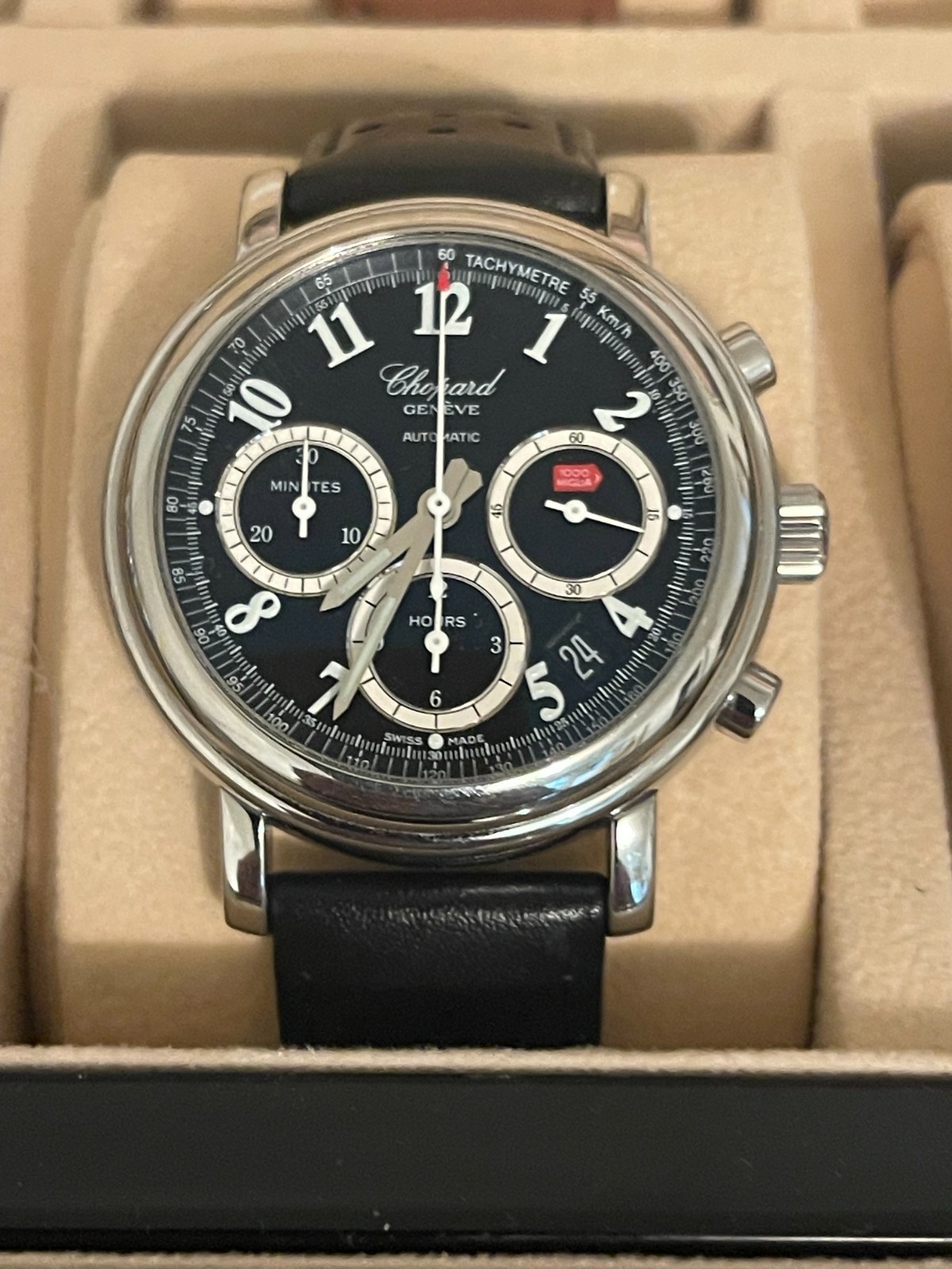 Chopard Mille Miglia Men’s Black Face Watch – 8331